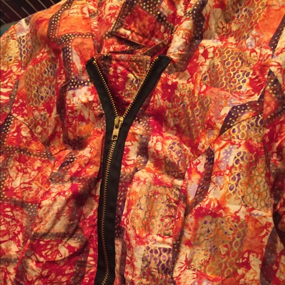 Bright multicolored pedlum blazer - Picture 3 of 4